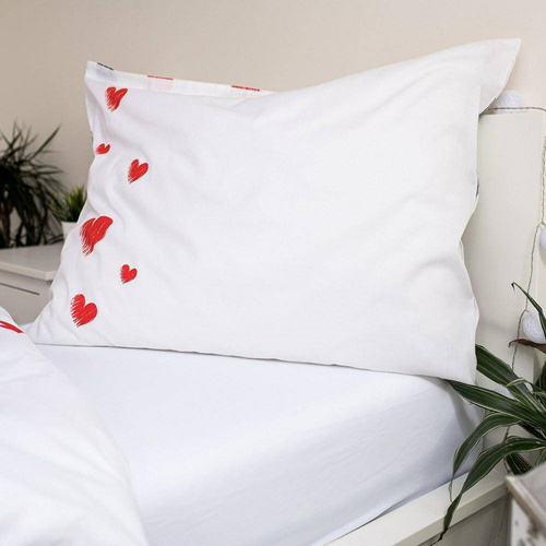 Miki i Mini Love Jerry Fabrics Pościel dziecięca bawełniana