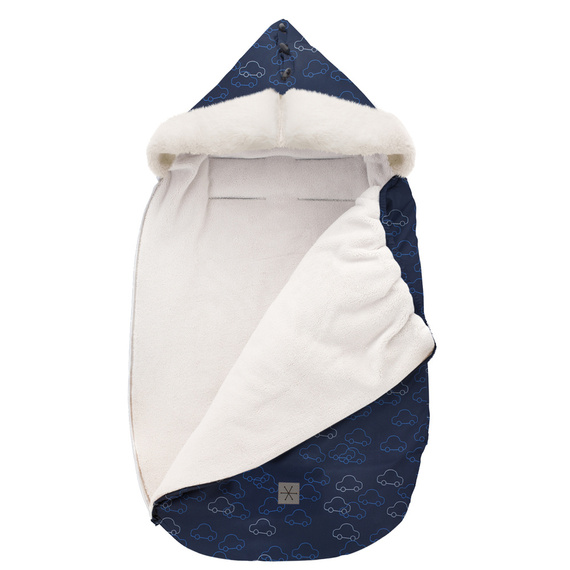 Winter Pinokio Śpiworek do fotelika - granat