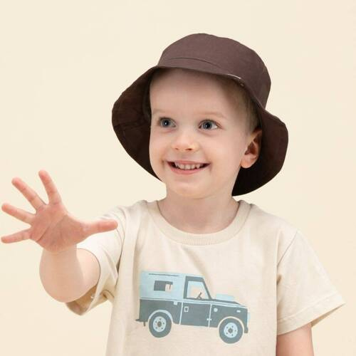 Safari Pinokio kapelusz dla chłopca - brązowy