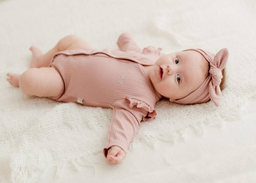 Basic Koala Body rozpinane - różowe