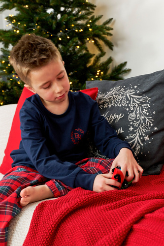 Piżama dziecięca 7129 Unisex Doctor Nap - navy blue