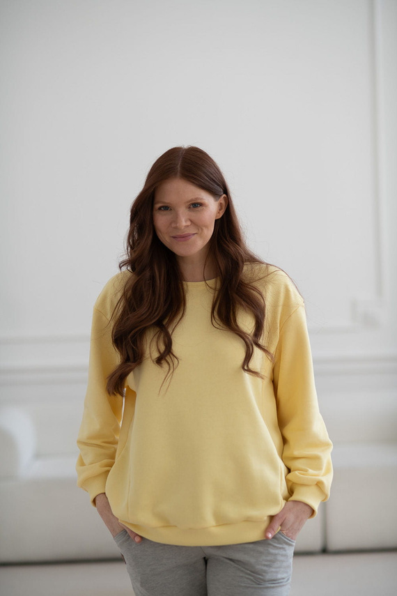 Milk Please Milk&Love bluza do karmienia masełkowy