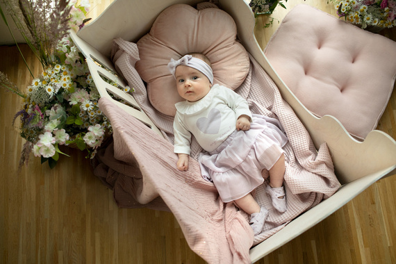 Charlotte Pinokio Opaska dziecięca - fiolet