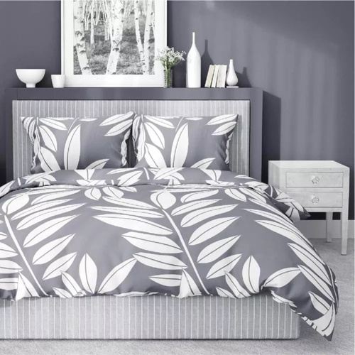 4964A Pościel bawełniana liście Detexpol