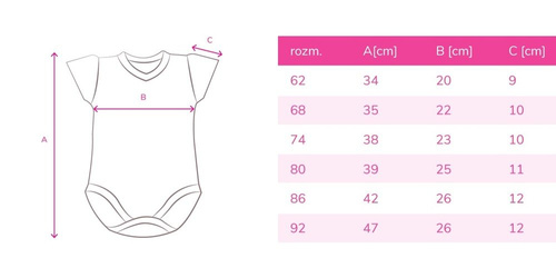 551219119 Body z krótkim rękawem "Gładkie" Oscar Kids