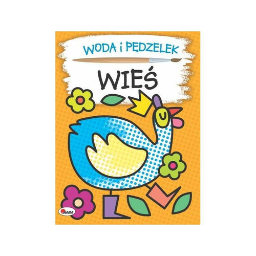 MO129-3 Malowanka wodna woda i pędzel Awm