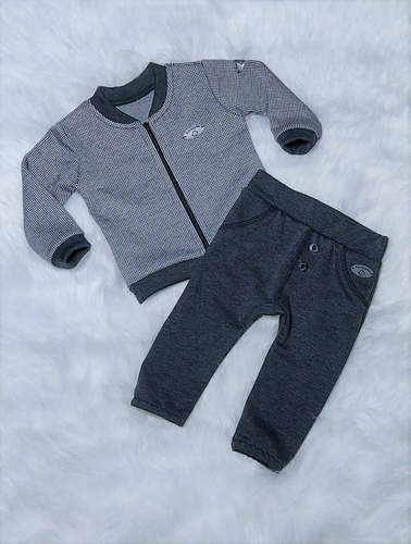 Miłosz Bambarillo Komplet katana + spodnie szary