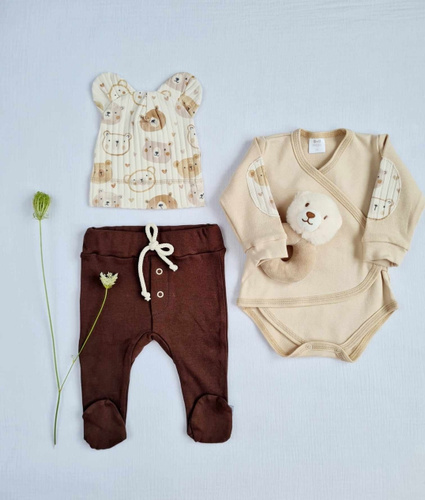 Komplet niemowlęcy Marija 3719 Teddy