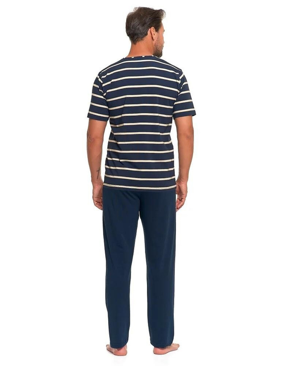 PDM 5300-012 Piżama męska Moraj - granatowy