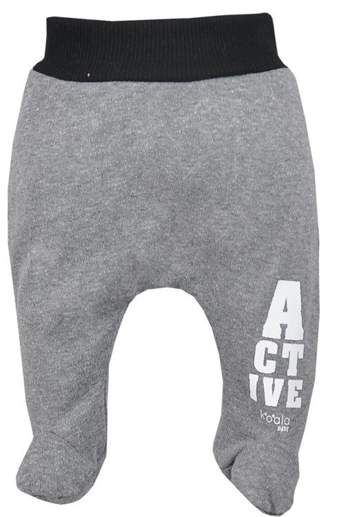 Półśpioch bawełniany "ACTIVE" Koala jasno szary