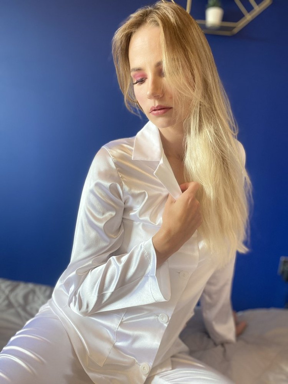 934 Classic Piżama damska Forex - pearl/perłowy