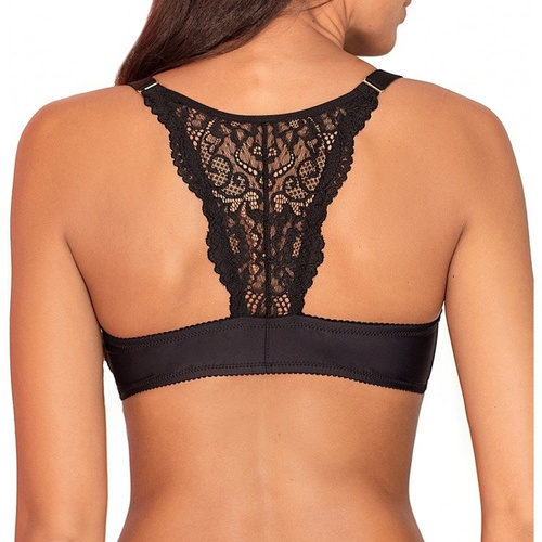 Mama Prestige Soft Black miękki biustonosz do karmienia Momtobe czarny