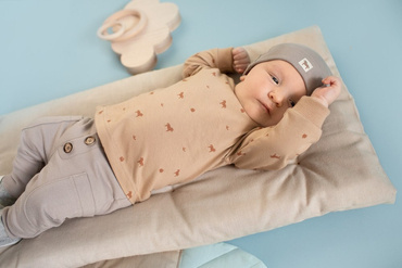 Wooden Pony Pinokio Bluzka z nadrukiem - brąz druk