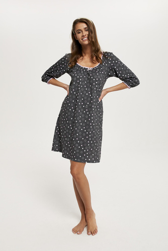 Antilia koszula nocna 3/4 rękaw Italian Fashion - druk