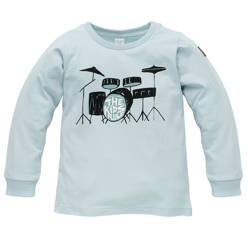 Lets Rock Pinokio Bluzka z nadrukiem - niebieski