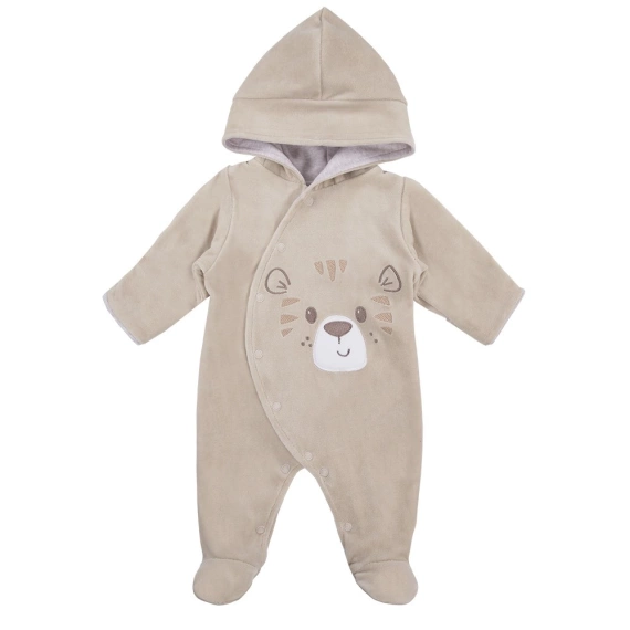 "Baby Love" Ewa Klucze Pajac welurowy - niebieski