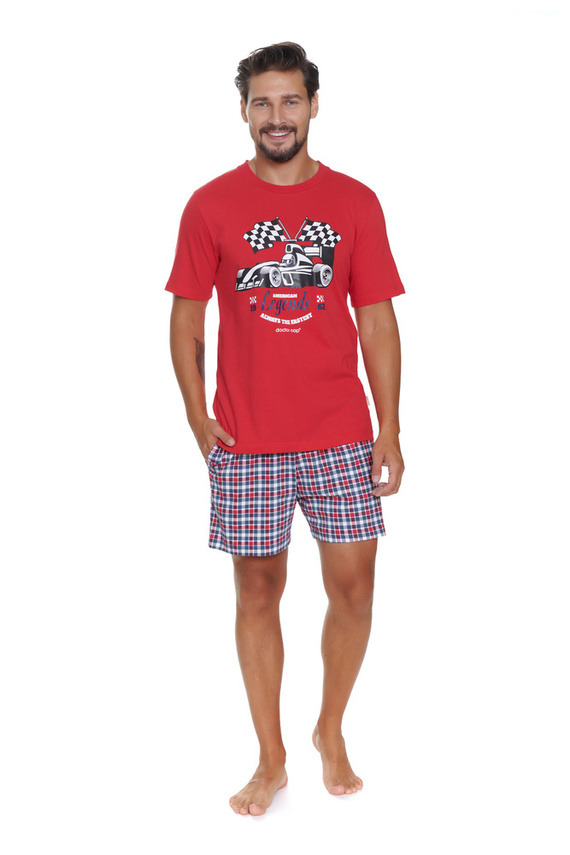5353 Piżama Męska Doctor Nap - red