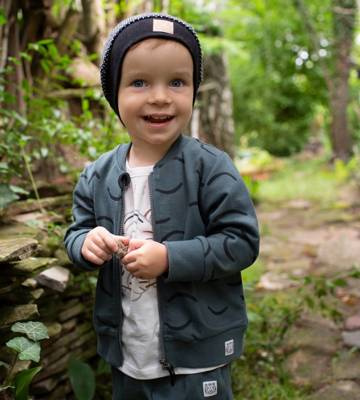 Le Tigre Pinokio Bluza dla chłopca  - zielony druk