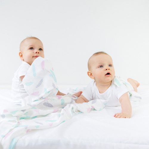 Pieluszki 100% Bamboo muślin Sawanna Makaszka