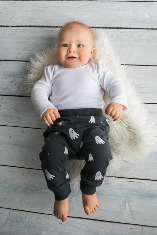 Spodenki niemowlęce "BAGGY" Koala szare
