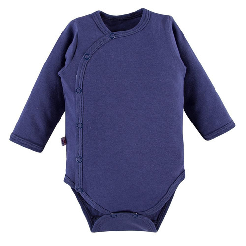 Run&Fun Eevi Body z długim rękawem rozpinane- granat