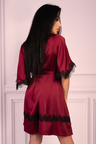 Aresmina LC 90564 Cherry Mahogany Collection Szlafrok damski LivCo Corsetti
