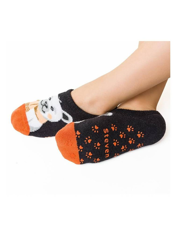 art.134 Stopki Frotte ABS Steven 014 granatowy