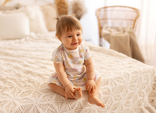 "Fruit Party" Makoma Sukienkobody krótki rękaw