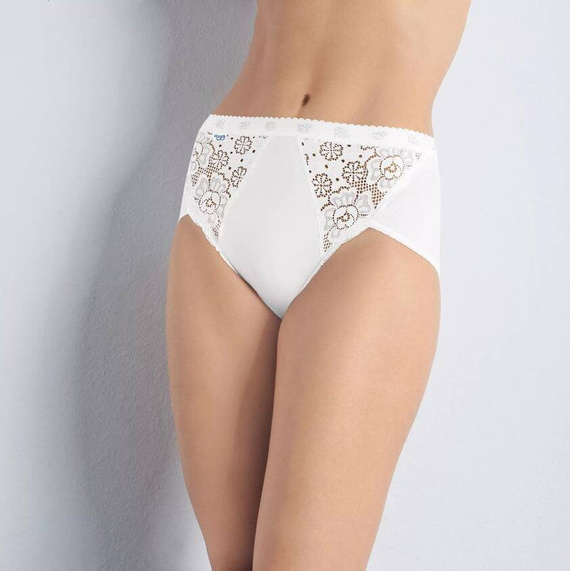 Chic Midi Figi damskie Sloggi - bialy