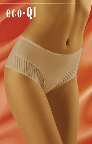 Eco-QI Figi damskie Wol-Bar - beżowy