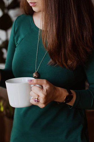 Milky Way Milk&Love Sukienka do karmienia zielony 