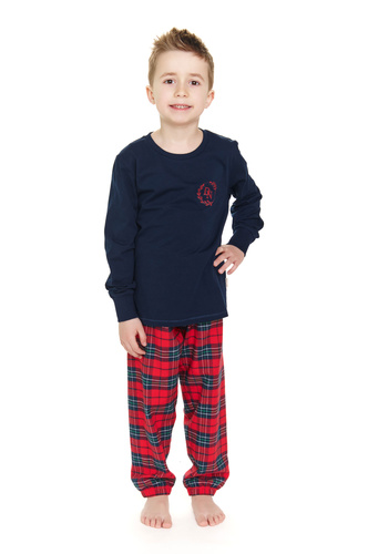 Piżama dziecięca 7129 Unisex Doctor Nap - navy blue