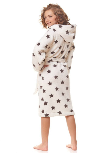 9157 Dream Star L&L Szlafrok dziecięcy - melange