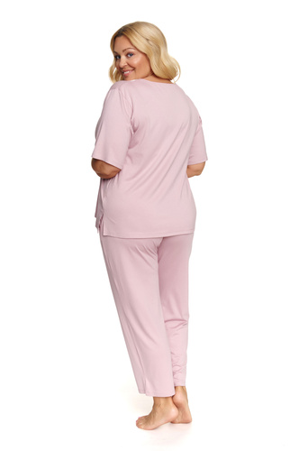 7154 Piżama Damska Plus Size Doctor Nap - papaya