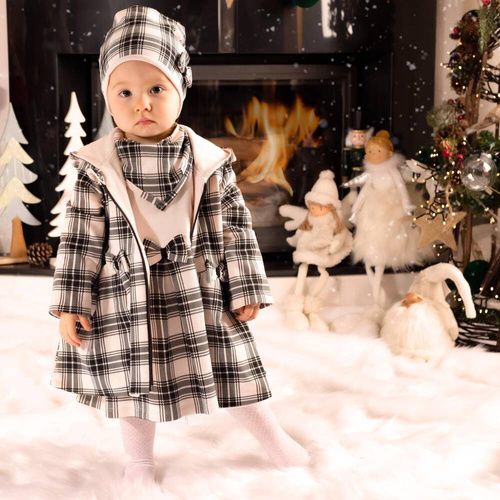 Płaszczyk dresowy 163685 "Magia Świąt" Nicol