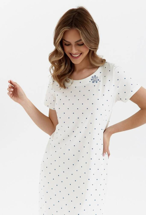 437 Koszula Nocna Cana - ecru