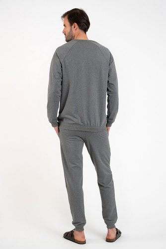 Hektor Komplet męski Italian Fashion - średni melanż