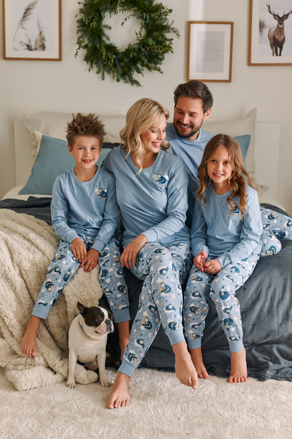 4511 "Sloth" Piżama Męska Doctor Nap - flow