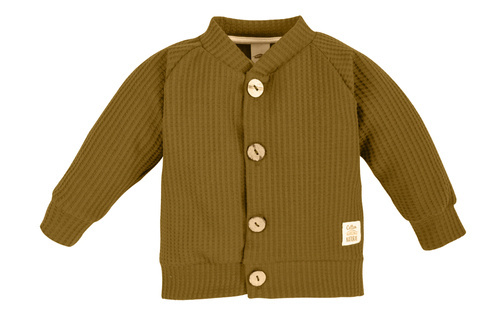 "Natural Waffel" Makoma Bluza golden brown