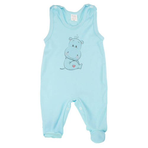 Miś Martex śpiochy niemowlęce niebieski