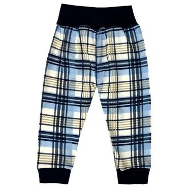 55421977 Spodnie niemowlęce "Elegancka krata" Oscar Kids