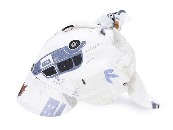 Chustka z daszkiem 100% Bamboo Jungle Detectives - Makaszka