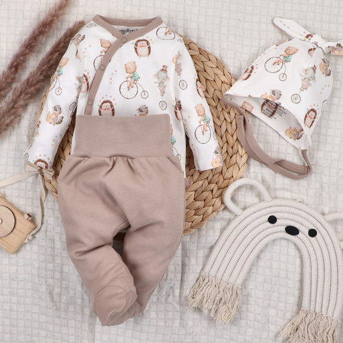 ABN-5591 Circus Pośpiechy niemowlęce Nini – 100% bawełna organiczna, miękkie i antyalergiczne