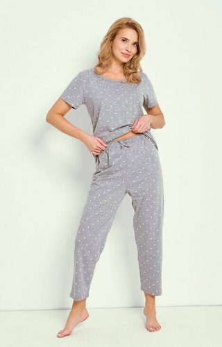 3325 Meg Piżama Damska Taro- szary