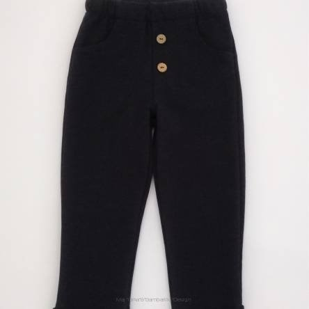 Adaś Bambarillo Spodnie niemowlęce czarny