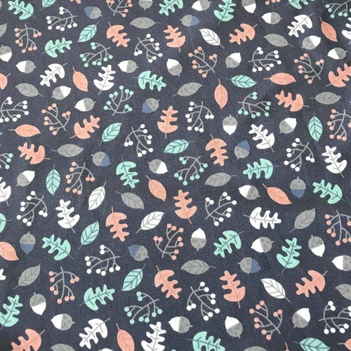 Prześcieradło z gumką Vintage Flowers- Makaszka