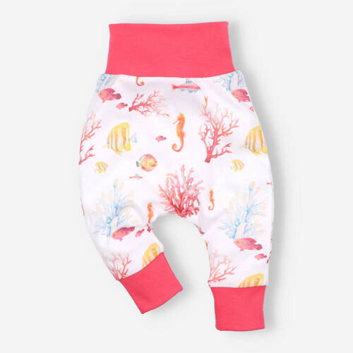 ABN-3026/KWI Ocean Spodnie z bawełny organicznej Nini