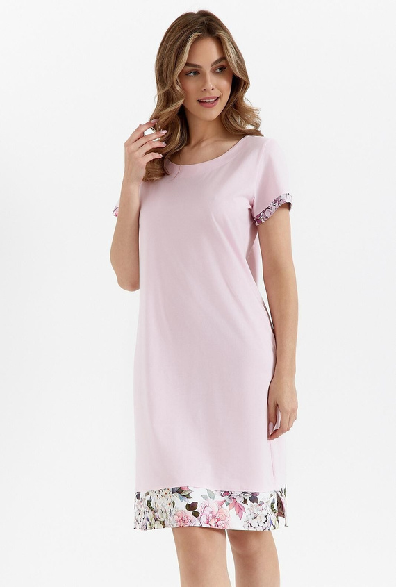 475 Koszula Nocna Cana - różowy