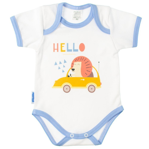 Little Explorer Martex body niemowlęce krótki rękaw zielony