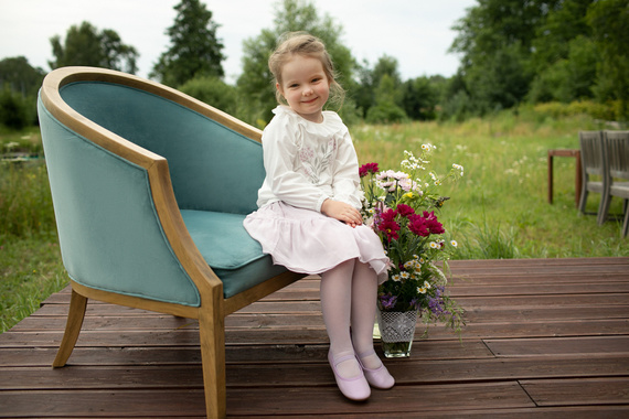 Charlotte Pinokio Bluzka dziewczęca - ecru